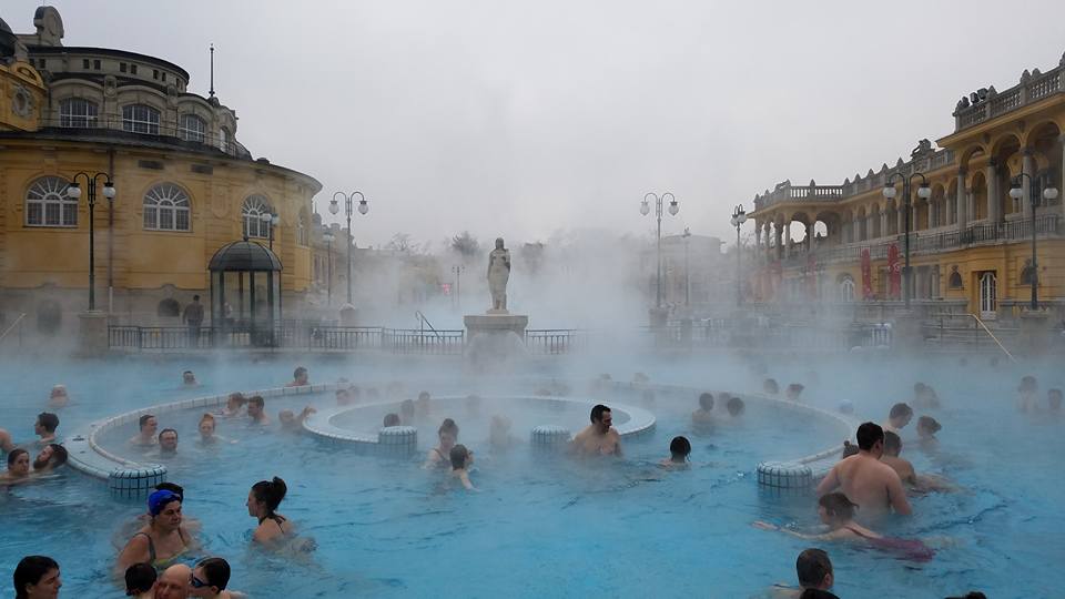 Széchenyi Thermal Baths in Budapest | Adventures with Shelby