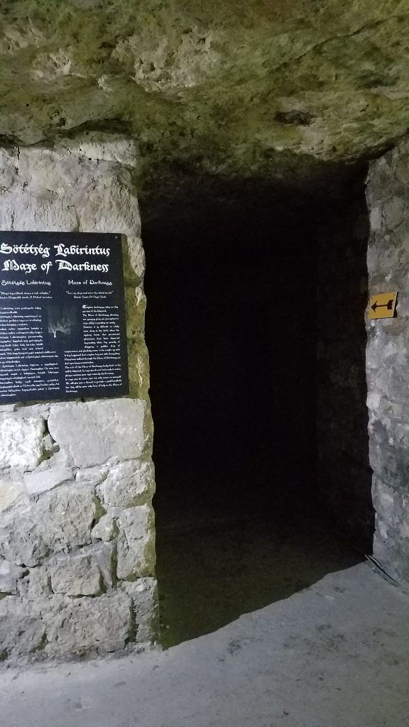 Labyrinth at Castle Hill in Budapest | Adventures with Shelby