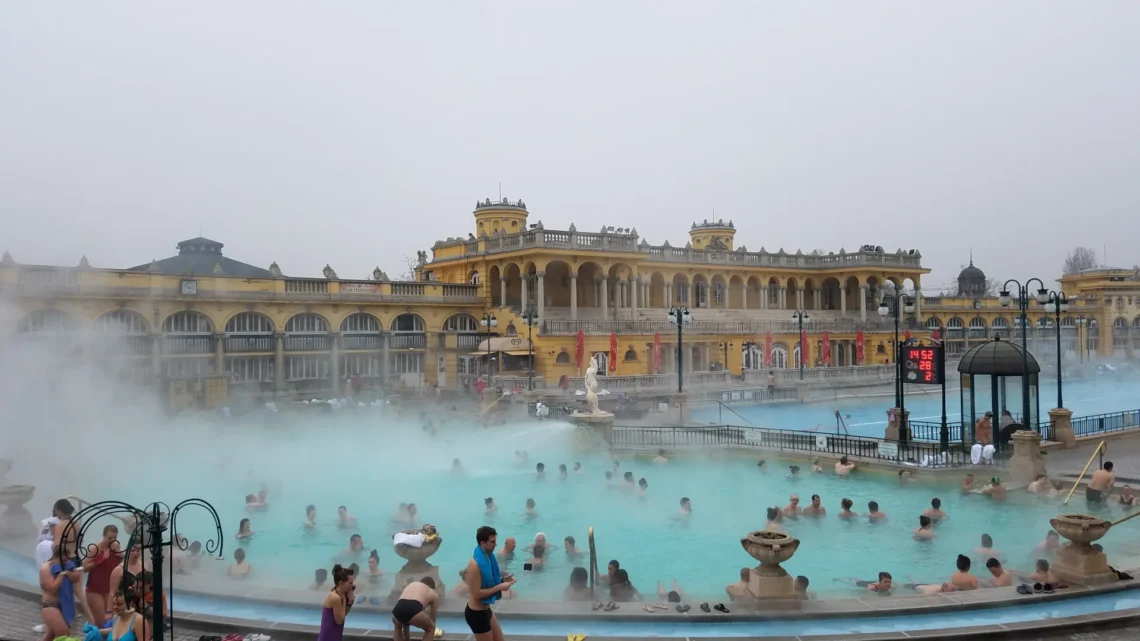 Széchenyi Thermal Baths in Budapest | Adventures with Shelby