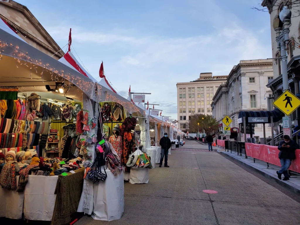 Downtown Holiday Market in Washington, DC | Adventures with Shelby