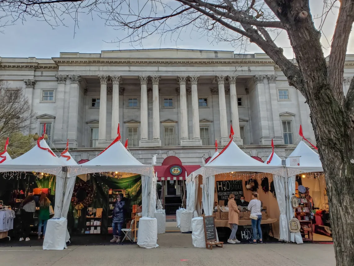 Downtown Holiday Market in Washington, DC | Adventures with Shelby