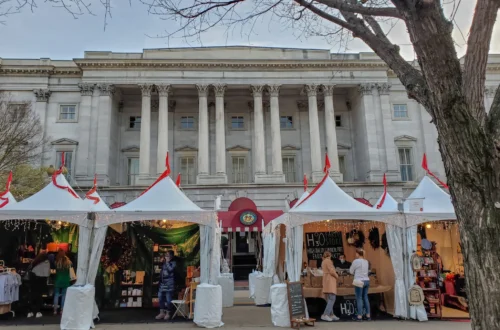 Downtown Holiday Market in Washington, DC | Adventures with Shelby