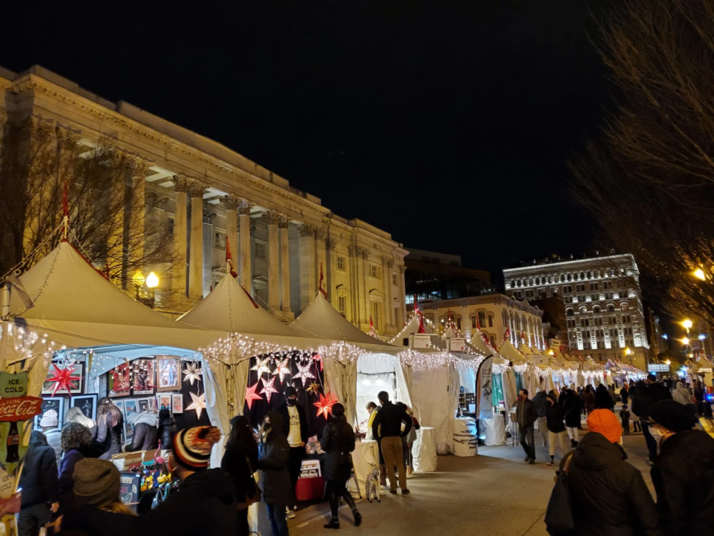 Downtown Holiday Market in Washington, DC | Adventures with Shelby