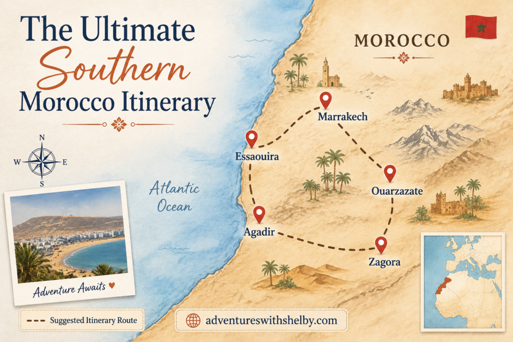 Southern Morocco Itinerary | Adventures with Shelby