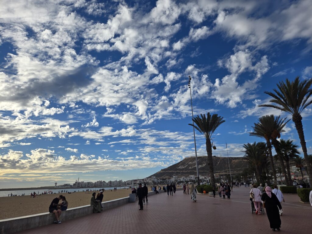 Agadir Corniche | Adventures with Shelby
